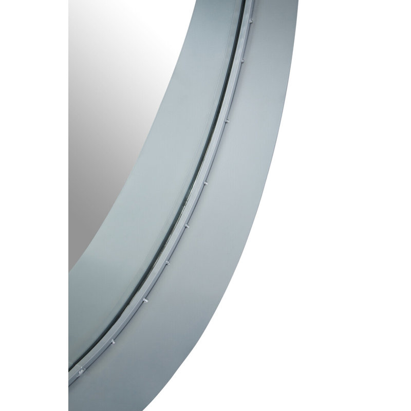 Alfons Metal Round Mirror