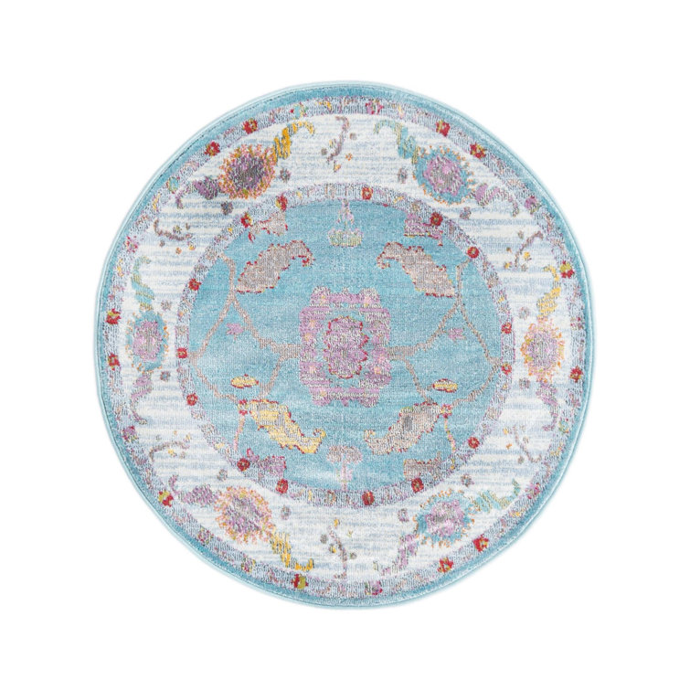 Tapis Paragon_Aqua et bleu
