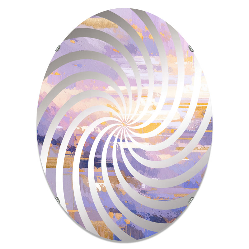 Miroir décoratif Vortex Contemporary Bold Illumination II - MIR114695-Ovale, 35.4" x 23.6"