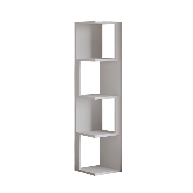 127.5cm H x 30cm W Bookcase, White