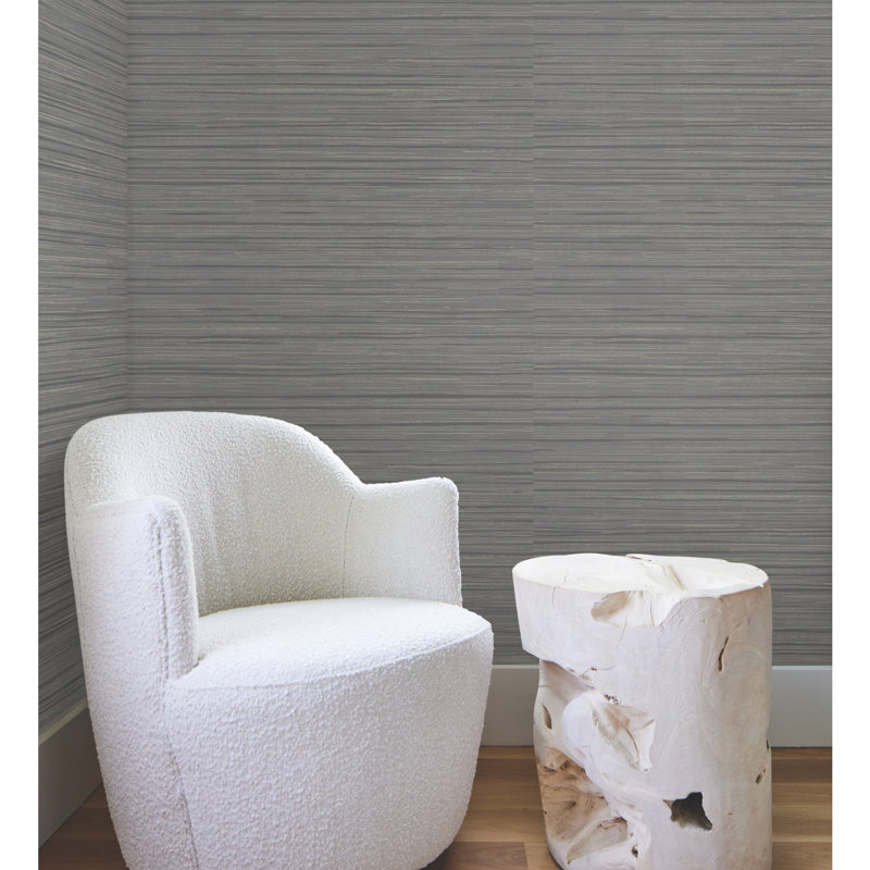Abstract Wallpaper Roll, Charcoal