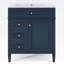 Meuble-lavabo de 30 po avec lavabo supérieur-403701629