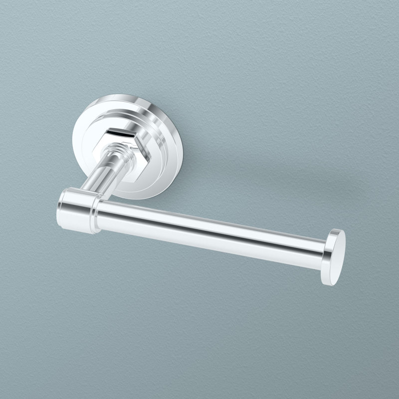 Porte-papier hygiénique Lizzie Euro, Chrome chrome
