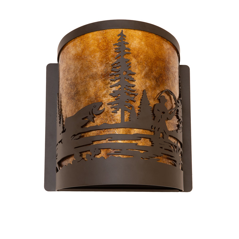 1 - Light Flush Mounted Sconce