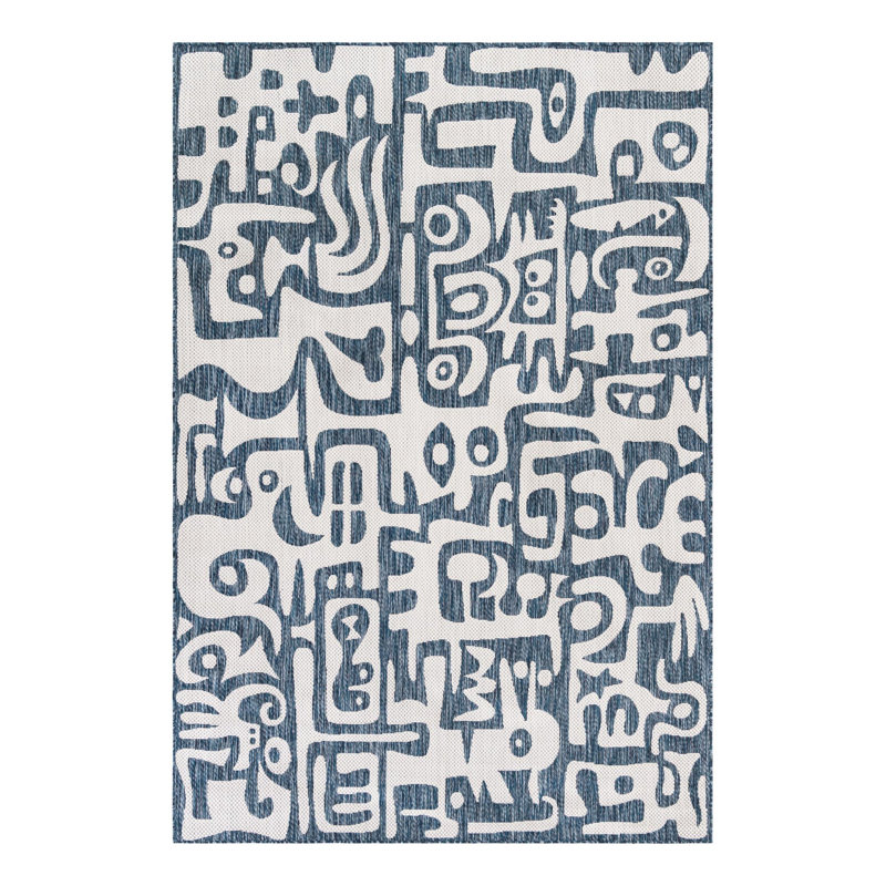 Lyric Hower Indoor/Outdoor Area Rug, Rectangle 6'1" x 9'