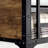 Jazmone Metal and Wood Bunk Bed with Attached Ladder-468285853