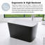 Baignoire de trempage autoportante 47 po en acrylique avec siège-111608566