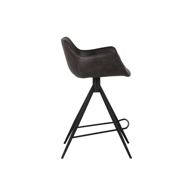 Owen Bar & Counter Swivel Stool, Gray, Counter Stool (26" Seat Height)