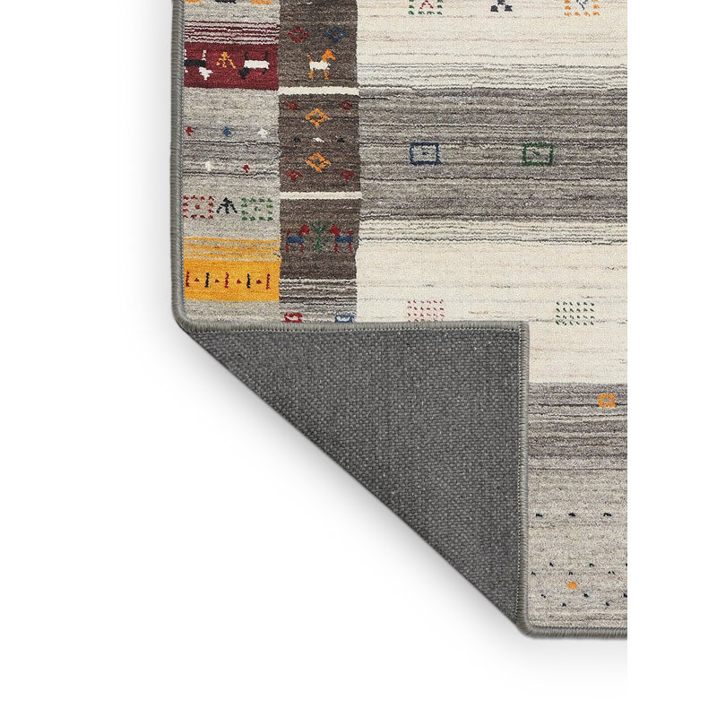 Tapis rouge / beige Swinyer, Rectangle 5 pi x 7 pi