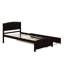 Lit plateforme simple avec lit gigogne-62994444