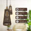 Mangesh 1 - Light Brown Single Pendant
