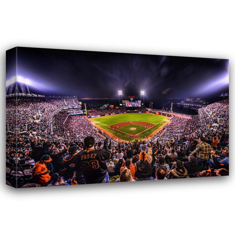 AT&T Park (Oracle) San Francisco Giants, H 16 po x l 24 po