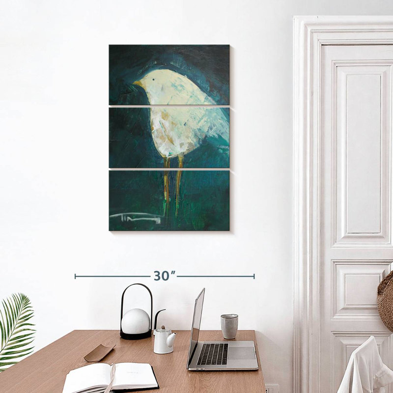 Brampt Waiting Bird, 32" H x 20" W