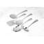 Hammered Stainless Steel Petite Kitchen Utensil Set