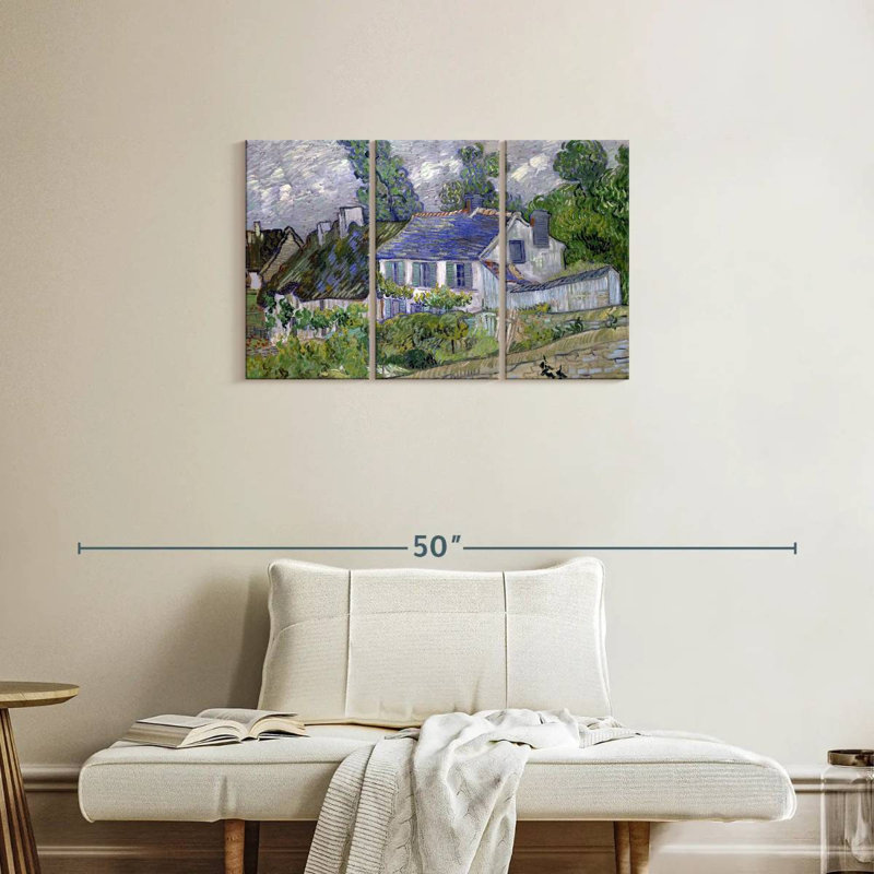 Alvord House At Auvers, H 20 po x l 33 po