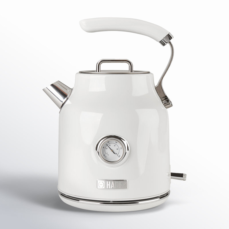 Haden Dorset Stainless Steel Electric Kettle, Ivory