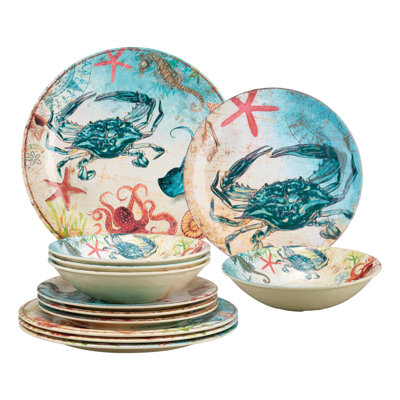 Weidman Piece Melamine Dinnerware Set - Service for 4