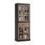 Garde-manger 70,9 po Aviva avec portes en verre, tablette réglable-1827090085