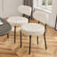 Ensemble de chaises de salle à manger en sherpa Boucle-1443243781-1452004917