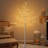 Lighted Artificial Birch Tree Floor Lamp