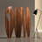 French-Style Solid Wood Irregular Folding Screen