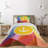 Coastal Polyester Geometric Shapes Coverlet-41891947