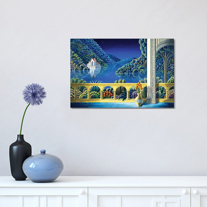 Moondance by Andy Russell - Wrapped Canvas Print