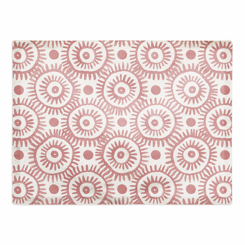 Napperon Circles 2, Rose