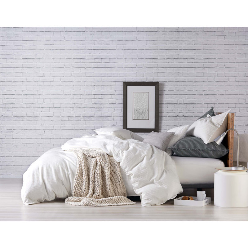 Jeté tricoté en coton Pure Chunky, l 50 po x L 60 po, Naturel