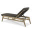 Chaise longue d'extérieur en bois Bellevue