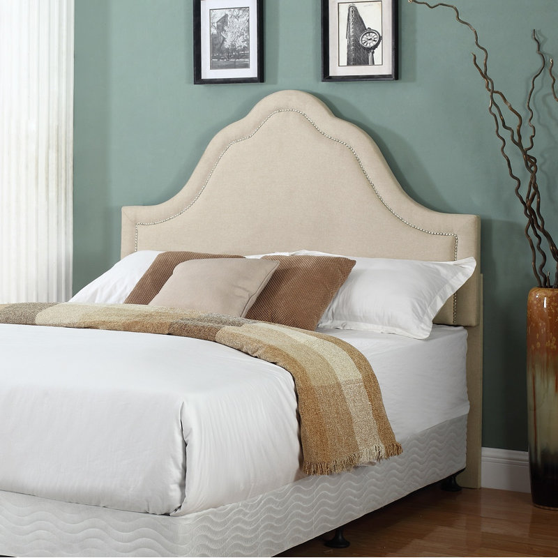 Tête de lit tapissier Scaife, Beige