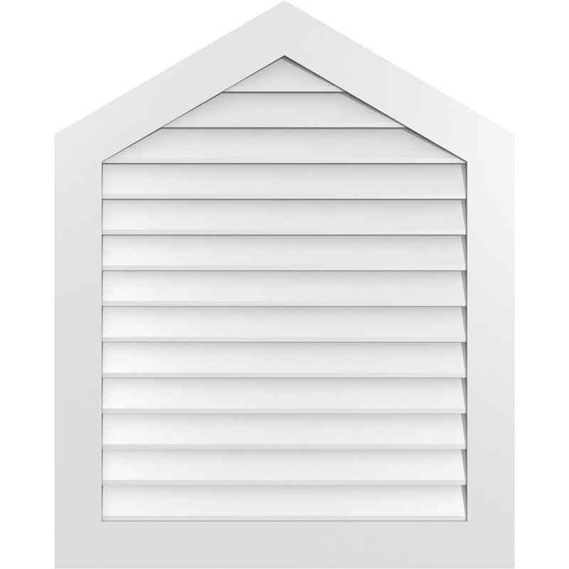 Ventilateur à pignon non-fonctionnel Signature, H 42 po x l 34 po x P 1 po