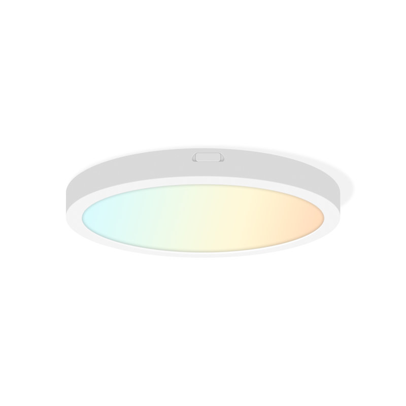 Jenivieve LED Round Slim Flush Mount Ceiling Light,5/7/9/12/16/24 inch LED Close To Ceiling Light for Bedroom, Kitchen, Office,Closet,Laundry Room