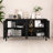 59.80 Inch Wood Sideboard With Hidden Handle-117531132