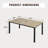 Rectangular 6 - Person 64" Long Dining Set With Cushions And Umbrella Hole