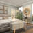 Cal Rattan Coiled Weaved Frame Room Wall Mirror