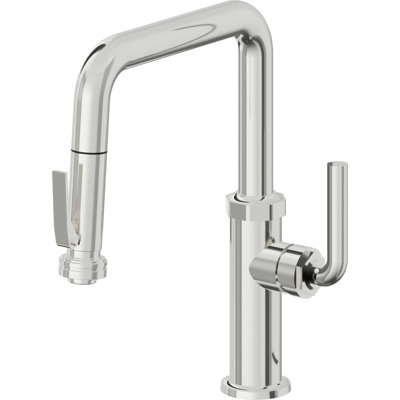 Descanso Kitchen Pull-Down Faucet with Squeeze Sprayer - Quad Spout