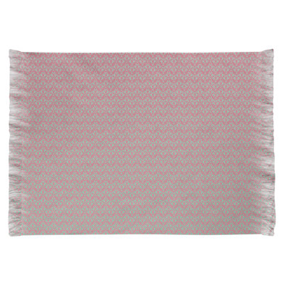 Tapis gris/rouge d’art déco classic Mcguigan