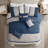 7 Piece Comforter Set Blue