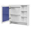 Armoire à miroir murale 30 po 2 en 1 avec tablette réglable-590887677