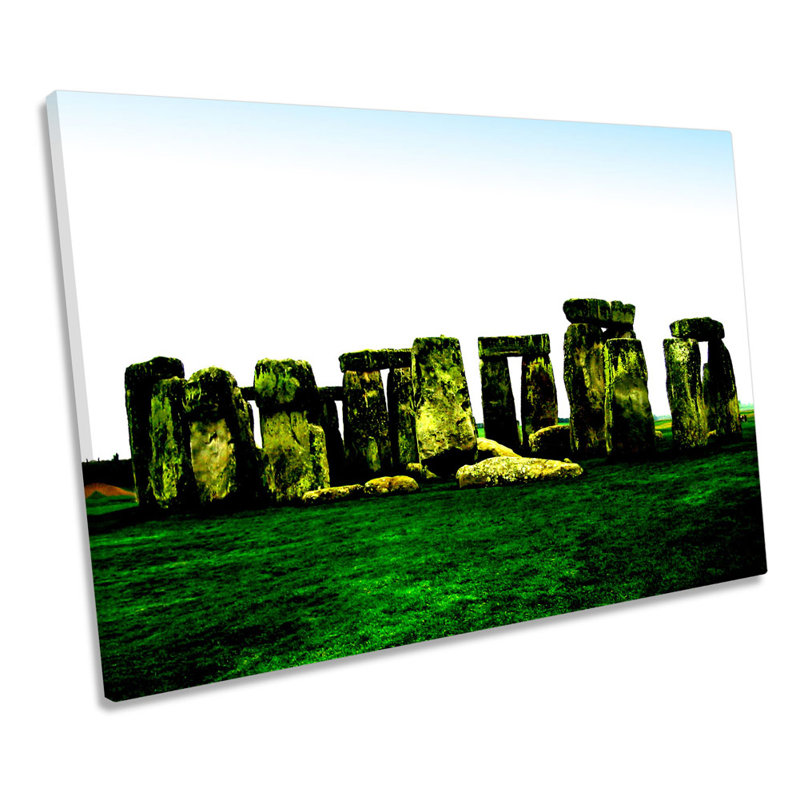 Stonehenge Landmark - Wrapped Canvas Print, 30.5cm H x 45.7cm W x 2cm D