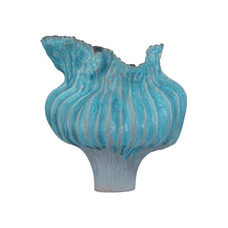 Flying Silk Blue Vase