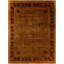Overdyed Hand-Knotted Wool Modern-Contemporary Brown Area Rug 9' 1" x 11' 10"