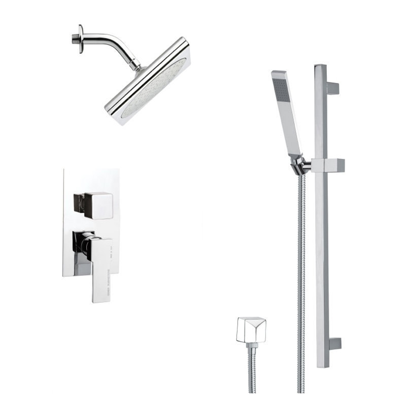 Rendino Complete Shower System with Rough in-Valve