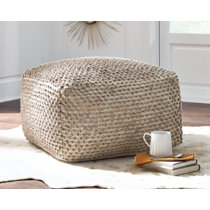 Mistana™ Teagan Upholstered Pouf & Reviews