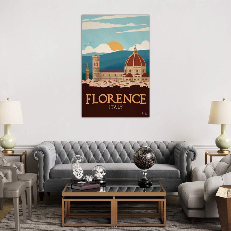 Florence by IdeaStorm Studios - No Frame Print on Canvas, 66.04 cm H x 45.72 cm W x 3.175 cm D