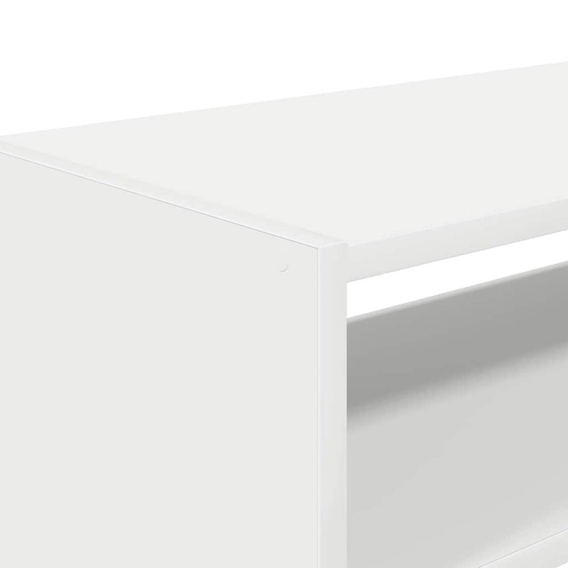 2 Pair Shoe Rack, White