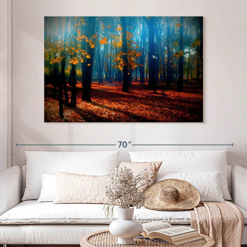Harnek Autumn Park Trees, H 34 po x l 51 po