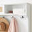 Clothes Hanger Hall Tree Storage Bench Shoe Rack For Entryway, Hall Tree With Bench And Shoe Storage, Hall Tree Entryway Bench With Rattan Door 40.16"W*18.58"D*64.17"H-943505682