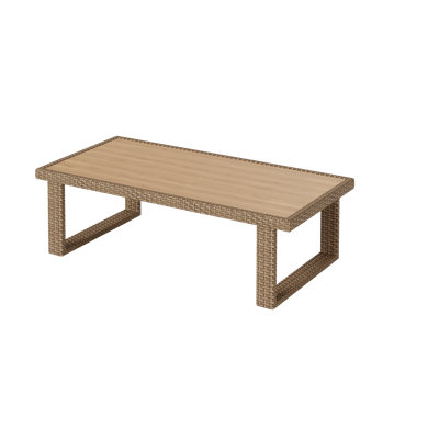 Rattan Coffee Table For Conversation Sofa Set